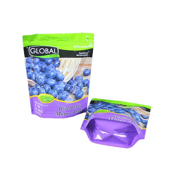 Zip lock packaging bag with zipper for dried fruit